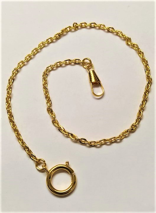 Pocket Watch Chain Yellow