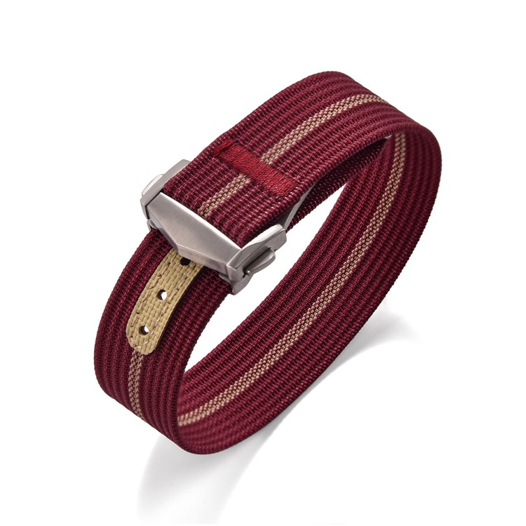 Red /Cream Nylon 18mm