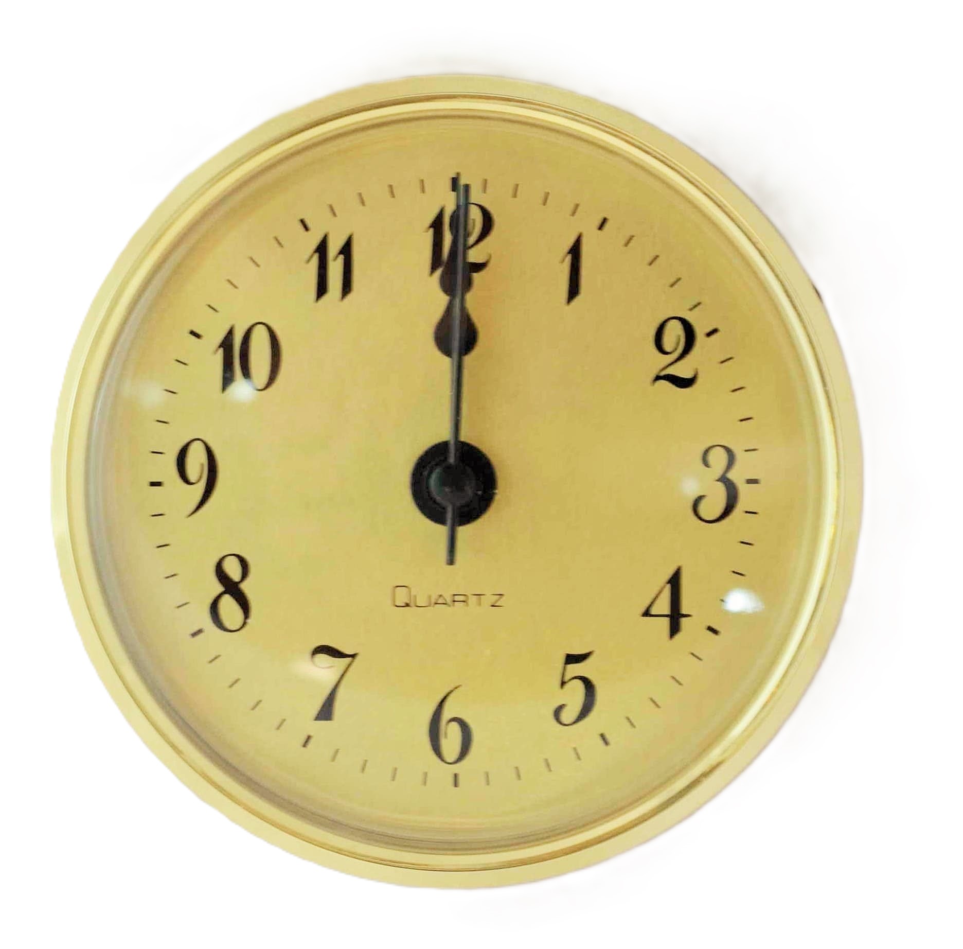 Clock Insert Gold 70